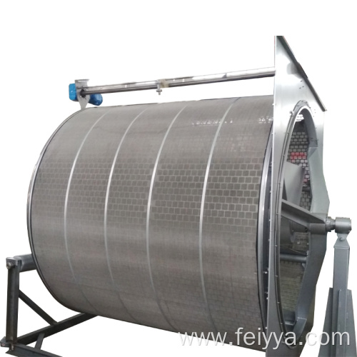 Small Rotary Drum Filtering Separator Drum Type Filter